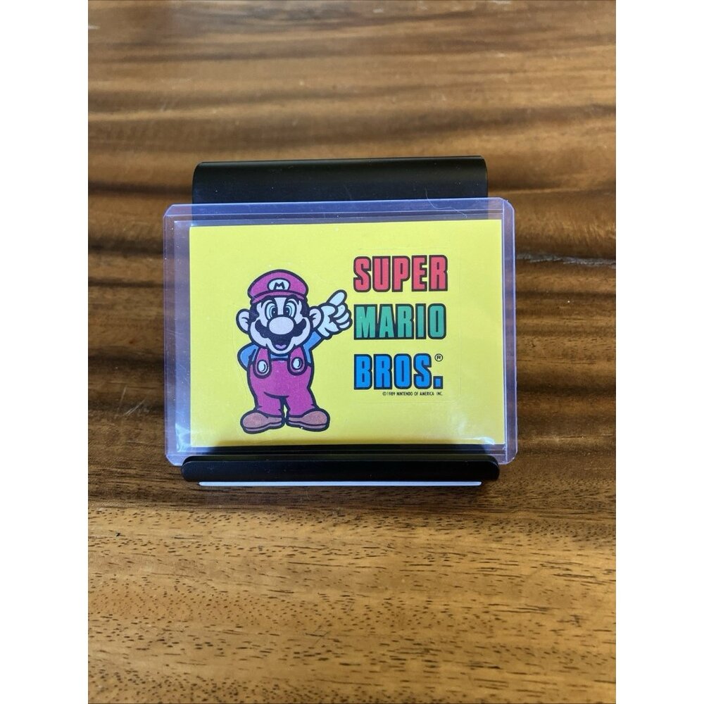 1989 Topps Nintendo Game Packs Super Mario Bros Sticker #11